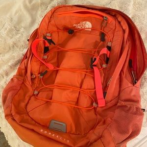 North Face Borealis Backpack Pink / Orange